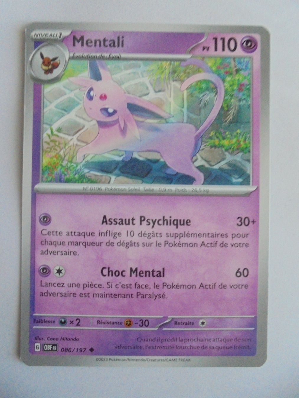Pokémon Carte collezionabili: Pokemon  Mentali 086/197  2023 – Usato da Crissier venduto da Promopost