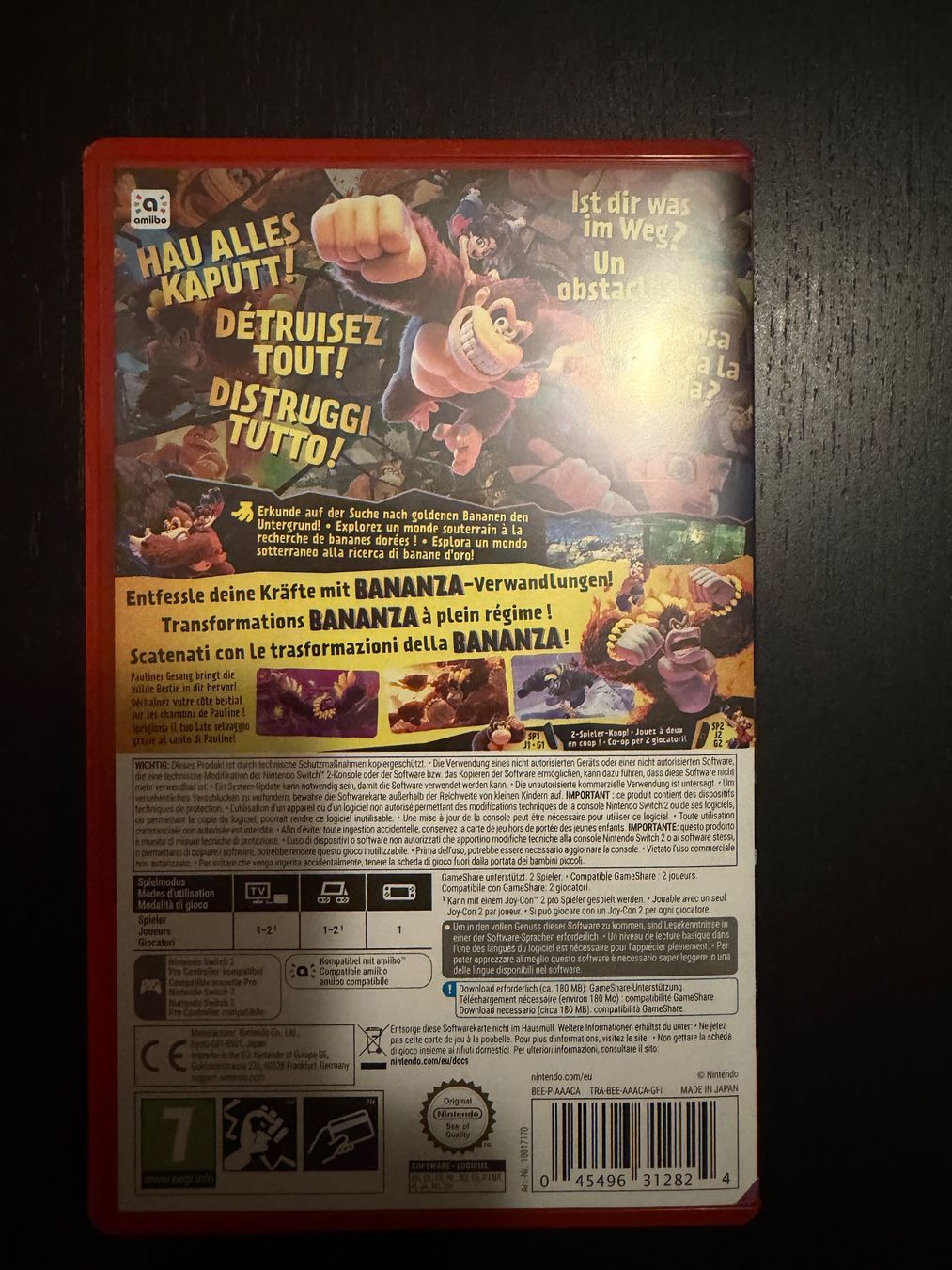 Nintendo Spiele: Donkey Kong Bananza Switch 2 – Gebraucht aus Zürich von mirko_dv_98 1