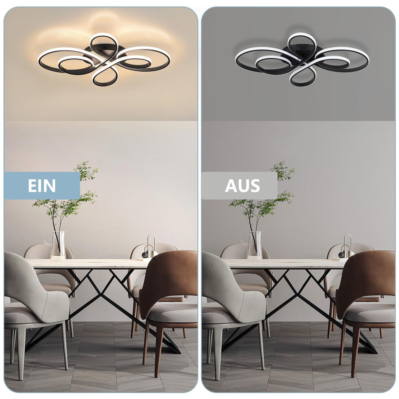 Lustres & lampes de plafonds: LED Deckenleuchte Deckenlampe Wohnzimmerlampe 65W dimmbar – Neuf avec emballage d'origine à Herisau par Serenco 7