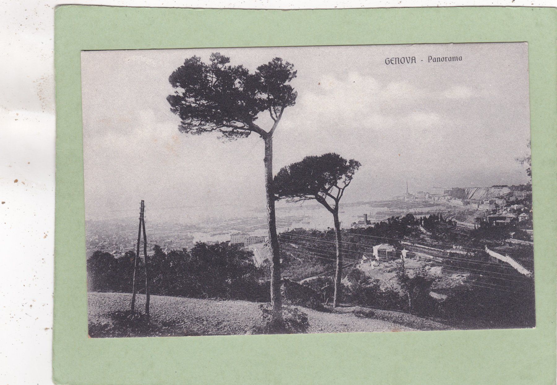 Cartoline postali: Italien Genova Genua Panorama – Usato da Herisau venduto da Lisegrat2008