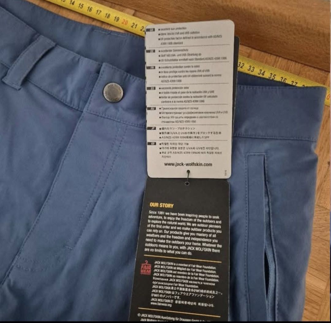 Jack Wolfskin Hosen: Wanderhose Jack Wolfskin Activate Light blau Grösse 46 – Neu und originalverpackt aus Münchenstein von yes_l59n 4