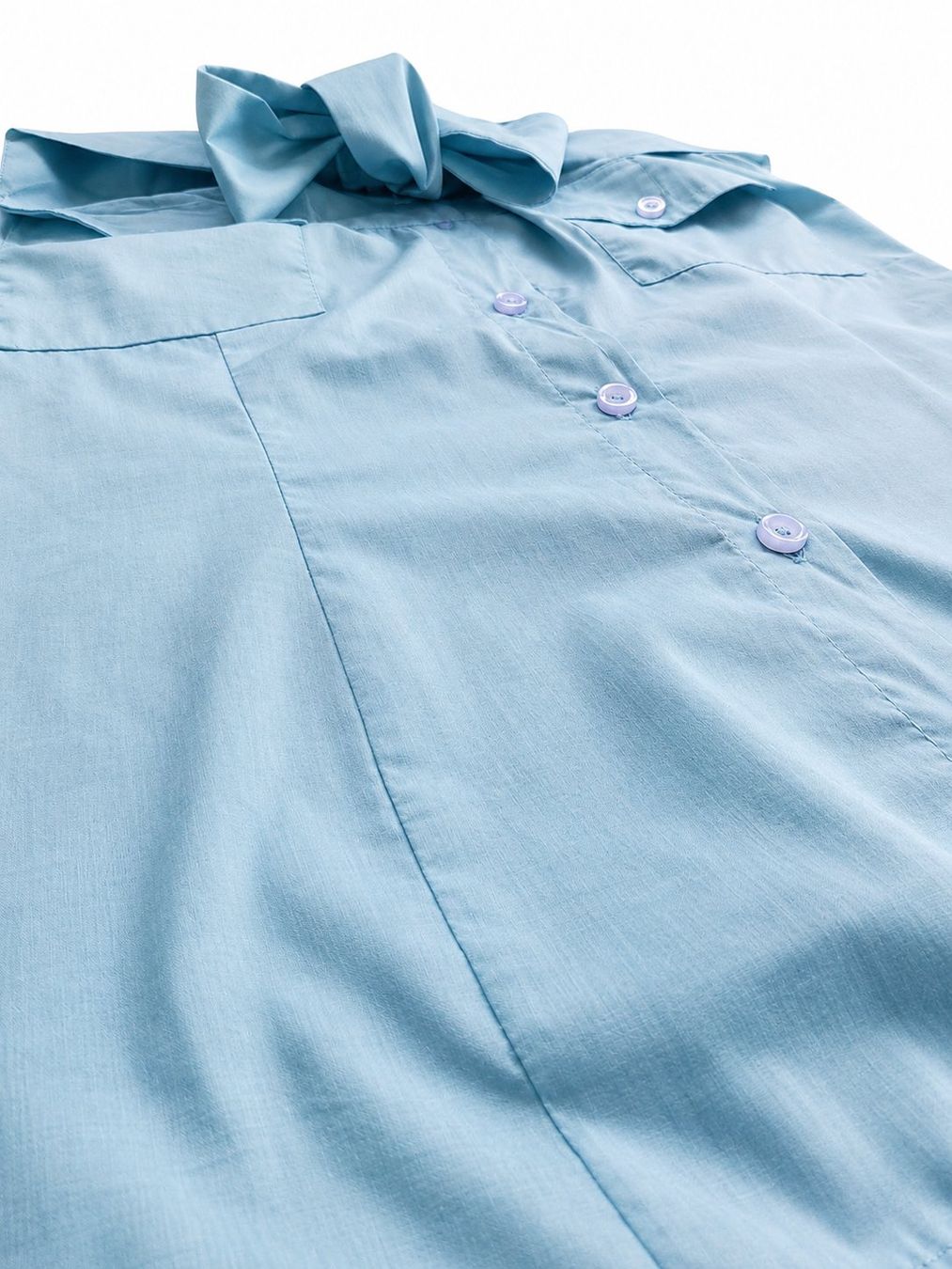 Tops: Hellblauer Body Gr. M mit Kragen – Neuf (Voir description) à Fully par VaneaSelection 6