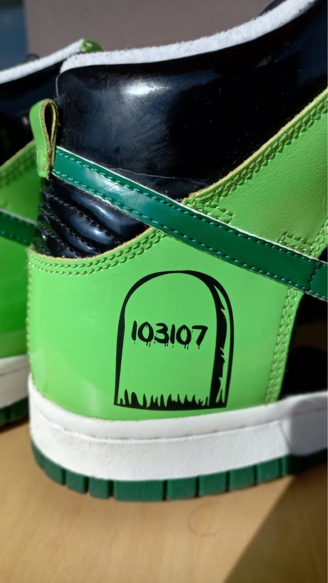 Nike Scarpe da uomo: Nike Dunk High Halloween  – Usato da Kaiseraugst venduto da RJ03 4