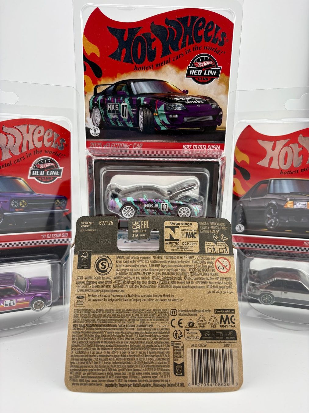 Matchbox Modellini d'auto: Matchbox 1968 Ford Mustang Fastback - 2025 - 67/125 – Nuovo e nell'imballaggio originale da Flawil venduto da HeisseReifen 4