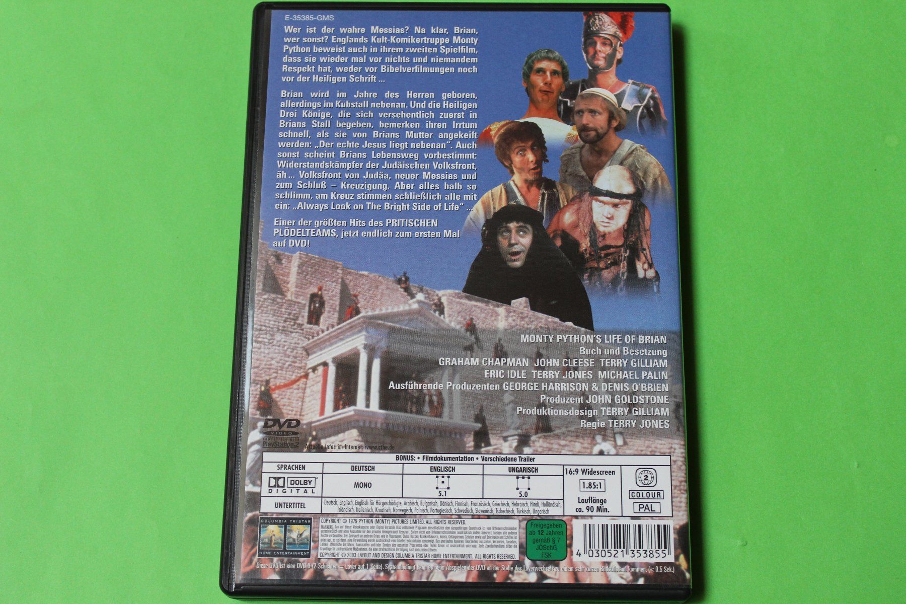 Tous les DVDs: MONTY PYTHON: DAS LEBEN DES BRIAN KULT-DVD Guter Zustand – D'occasion à Tübach par JamesStone 2