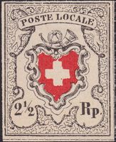 14II (Poste Locale) schönes Stück (Ganzfälschung P. Winter)