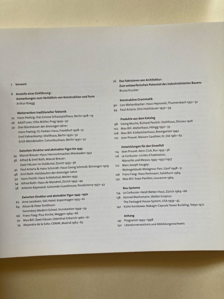 Libri: Konstruktive Konzepte der Moderne Fallstudien 20. Jh – Usato da Zürich venduto da 000rk 1