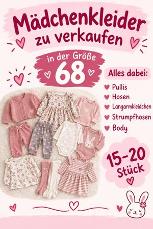 Mädchenkleider 68