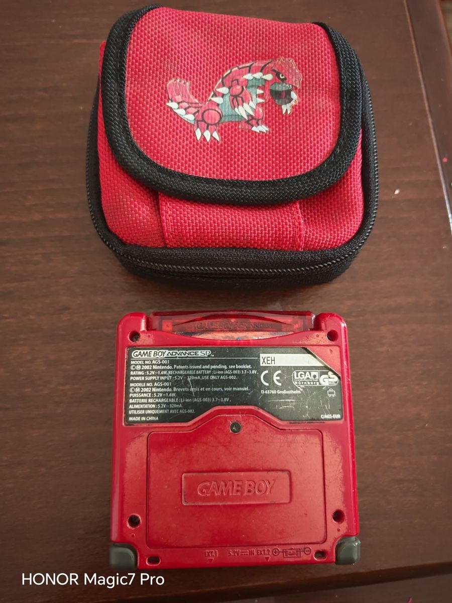 Nintendo Console: Gameboy advance sp  edition groudon  – Usato da Genève venduto da Gameretro.85 3