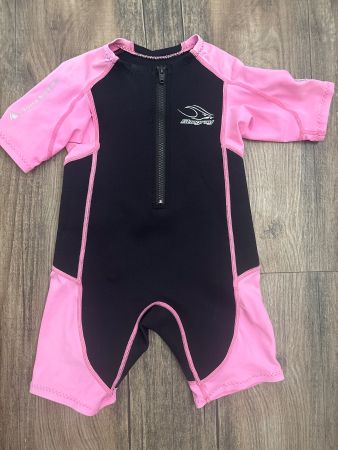 Neoprenanzug kurzarm Mädchen 2-6Jahre