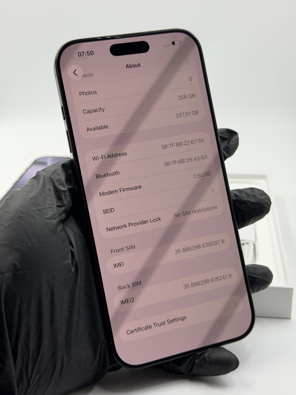 Apple Telefoni cellulari / Smartphones: Apple iPhone 16 Pro Max - 256 GB | Schwarz – Usato da Chur venduto da ReplaceHub 8