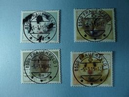 2015 Sondermarken Haustiere ET Vollstempel ORT 1532-1535