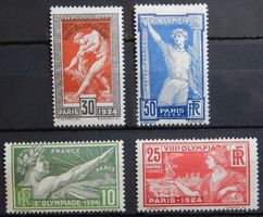 Frankreich Kat. 169-172 * 1924 Kat. 35 Euro