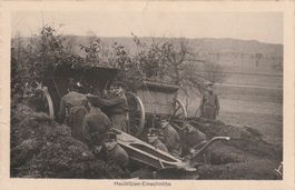Militär- Schweiz-Haubitzen-Einschnitte-Frauenfeld Kaserne