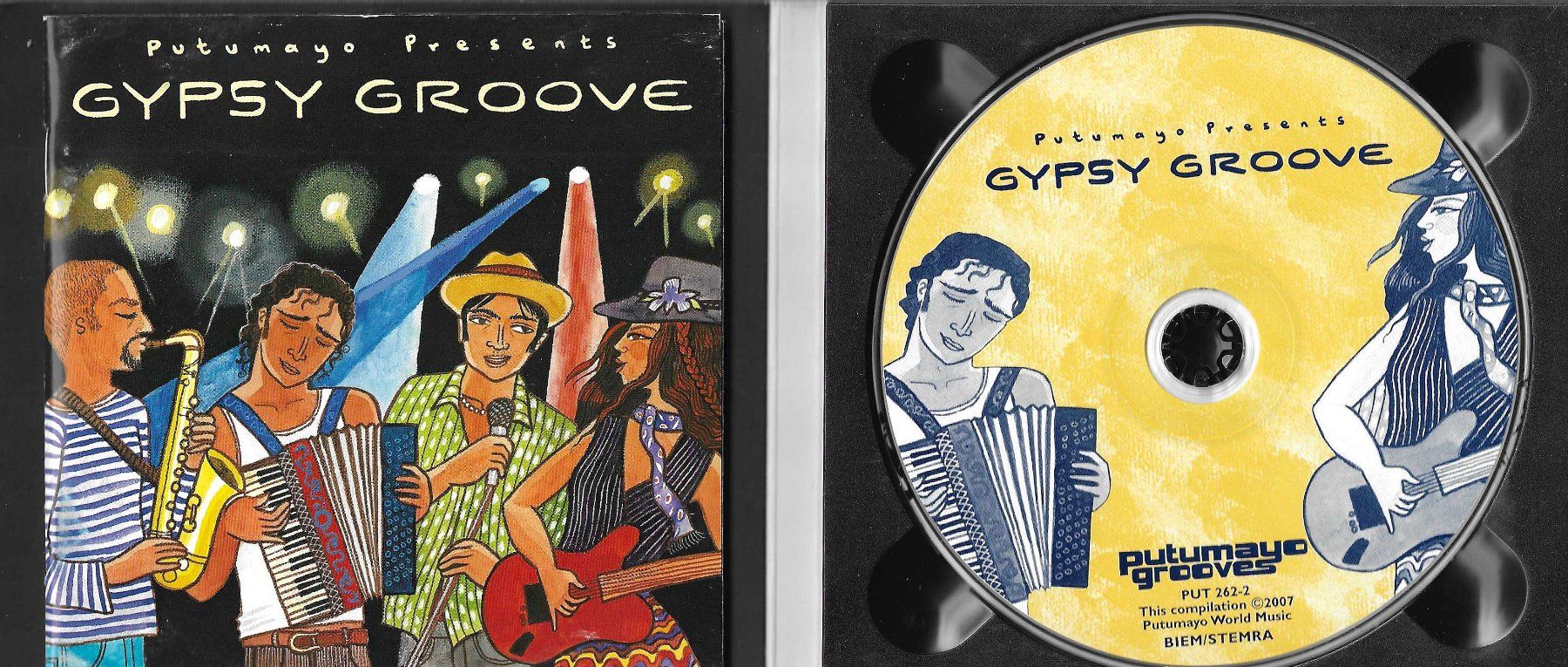 CDs: Putumayo Presents Gypsy Groove  - CD Digipack – Gebraucht aus Savagnier von Ne2065 2