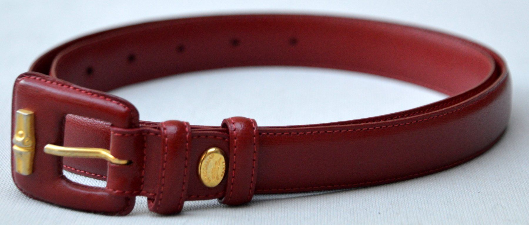 Longchamp Cinture: Longchamp Roseau Gürtel / ceinture – Usato da Collonges venduto da Auganien 3