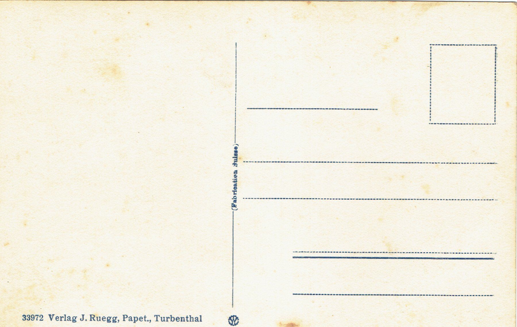 Cartoline postali: Turbenthal ZH, um 1930 – Usato da Otelfingen venduto da Schmitte9 1