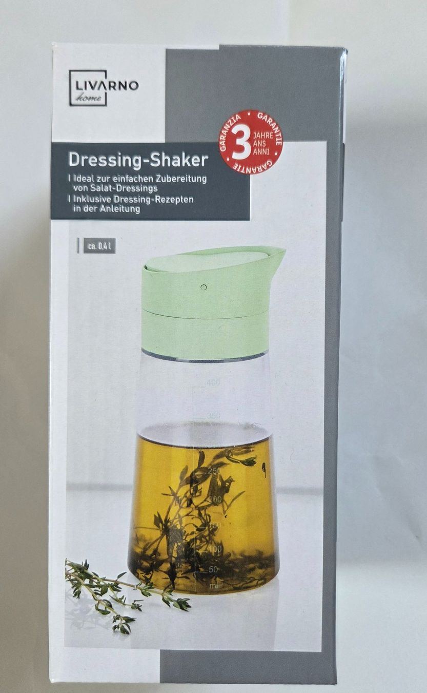 Elettrodomestici da cucina: Dressing Shaker (NEU + ORIGINALVERPACKT) – Nuovo e nell'imballaggio originale da Grüsch venduto da Wiiwarm