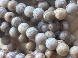 Strang echte Maifan beads 6 mm