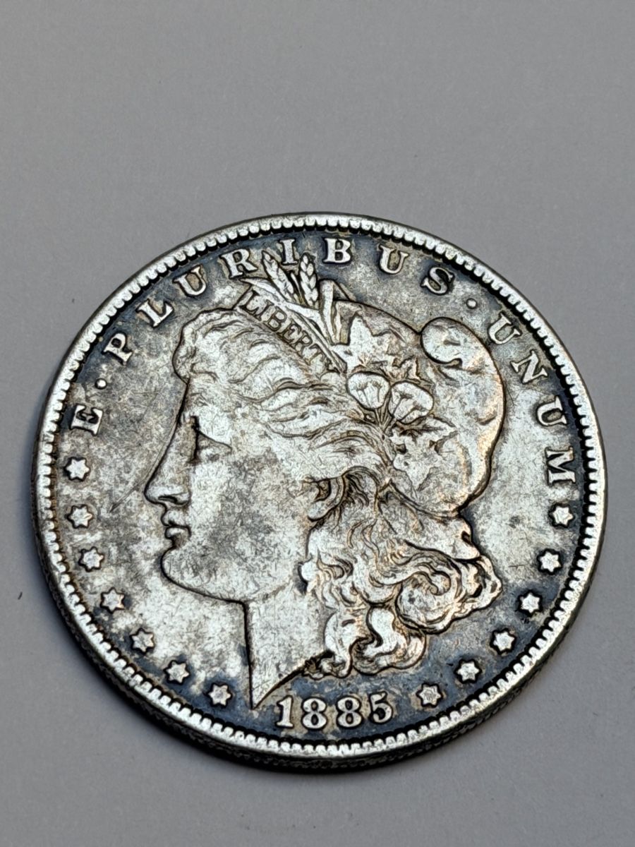 Tutti le monete: Pièce 1 Dollar Morgan 1885 argent état d'usage – Usato da La Tour-de-Trème venduto da Ahamaya 1