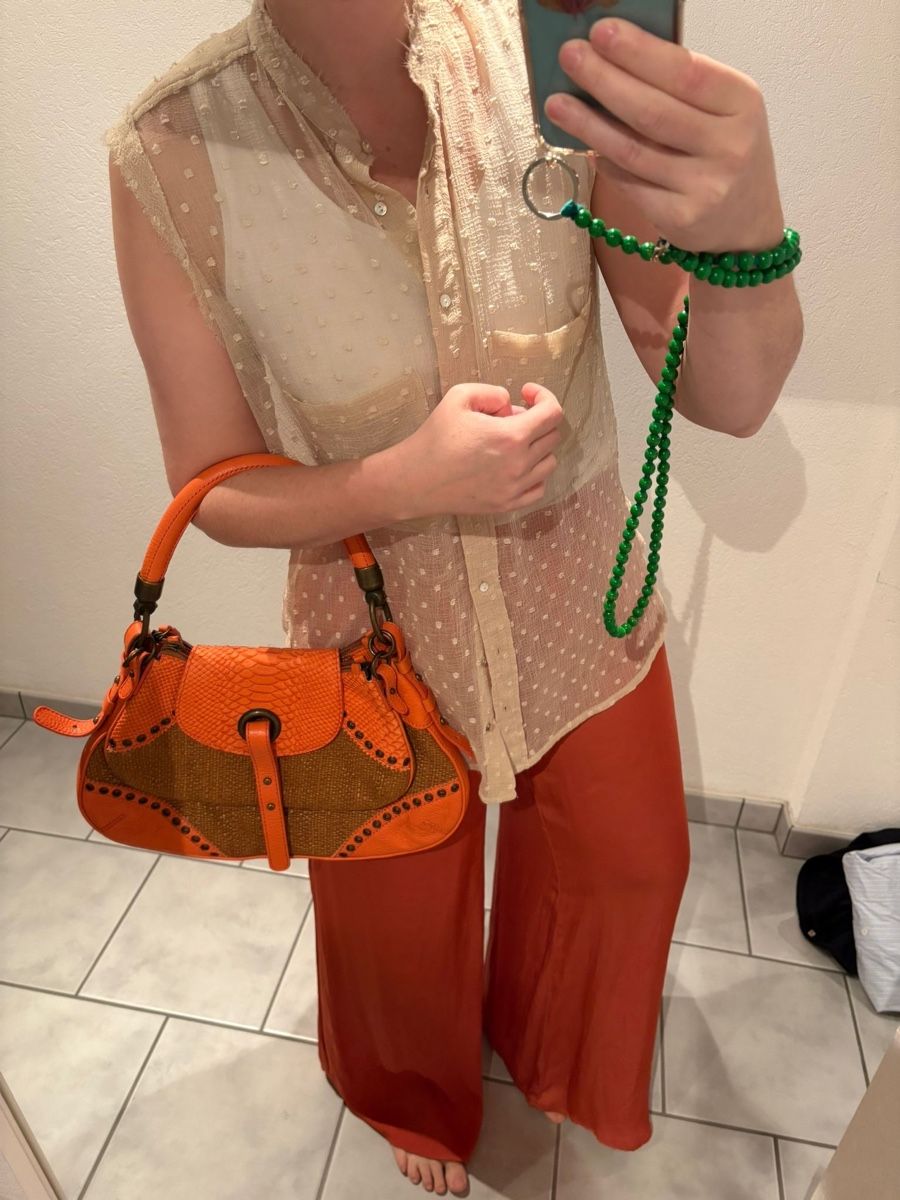 Coccinelle Borse da donna: Cocinelle Tasche Orange – Nuovo (secondo la descrizione) da Bonstetten venduto da Moma10 2