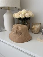Summer Hat Bucket in Beige