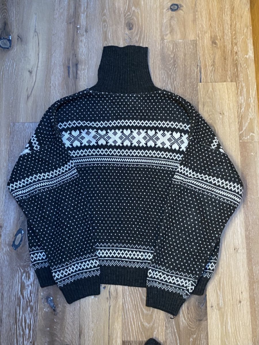 Top: Great winter Norwegian style jumper. Large S – Usato da Grund b. Gstaad venduto da PlageNeige 1