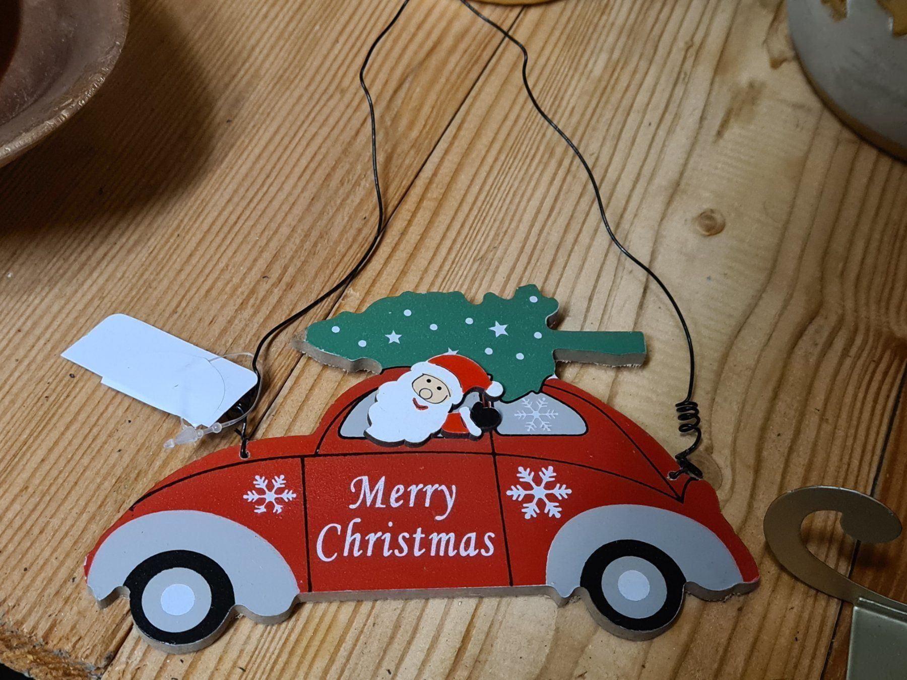 Tutte le decorazioni: Weihnachts Türhänger Holz/Draht – Nuovo (secondo la descrizione) da Amriswil venduto da kleindeko 1