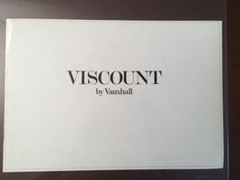 Originalprospekt Vauxhall Viscount
