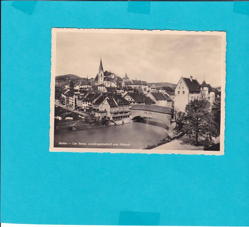 Baden-gedeckte Holzbrücke-Altstadt | Kaufen auf Ricardo