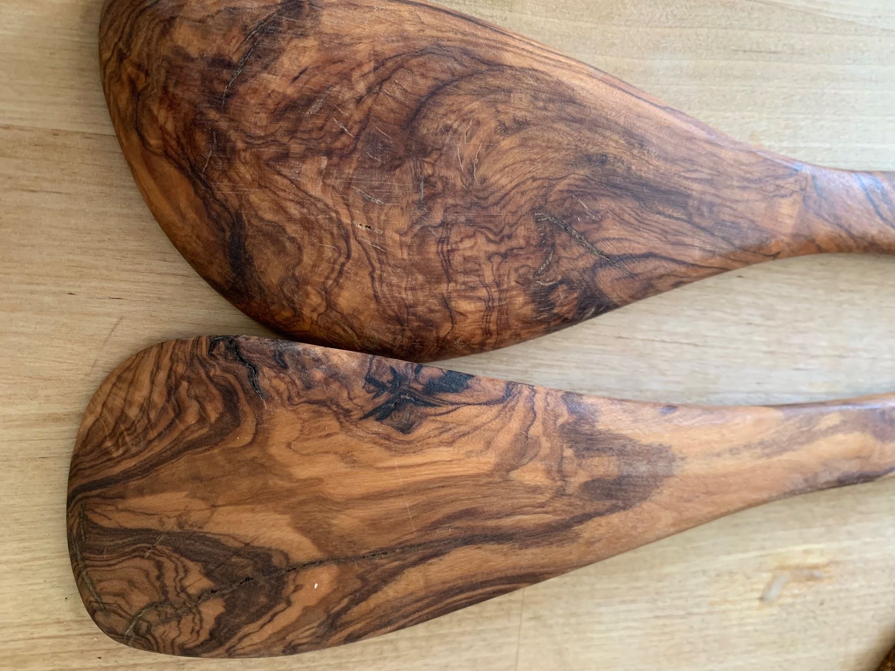 Articoli in legno: Olivenholz Kellen / Löffel – Nuovo (secondo la descrizione) da Uster venduto da BlueArmor 1