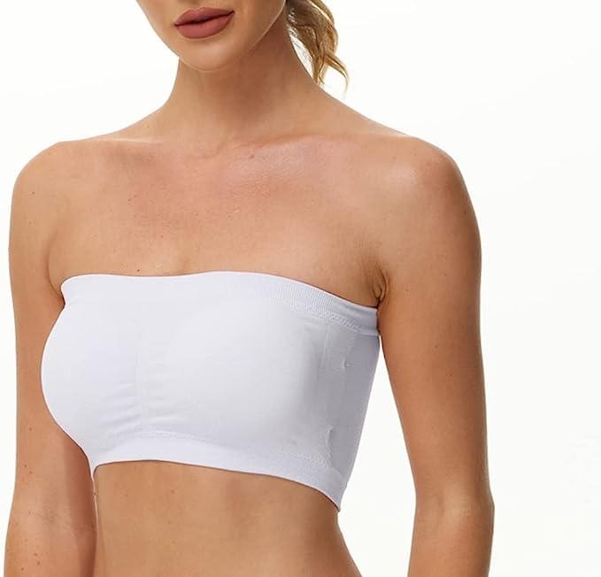 Trägerloser Bandeau-Bh Einheitsgröße Tube-Top-Sport-Bh Für Damen