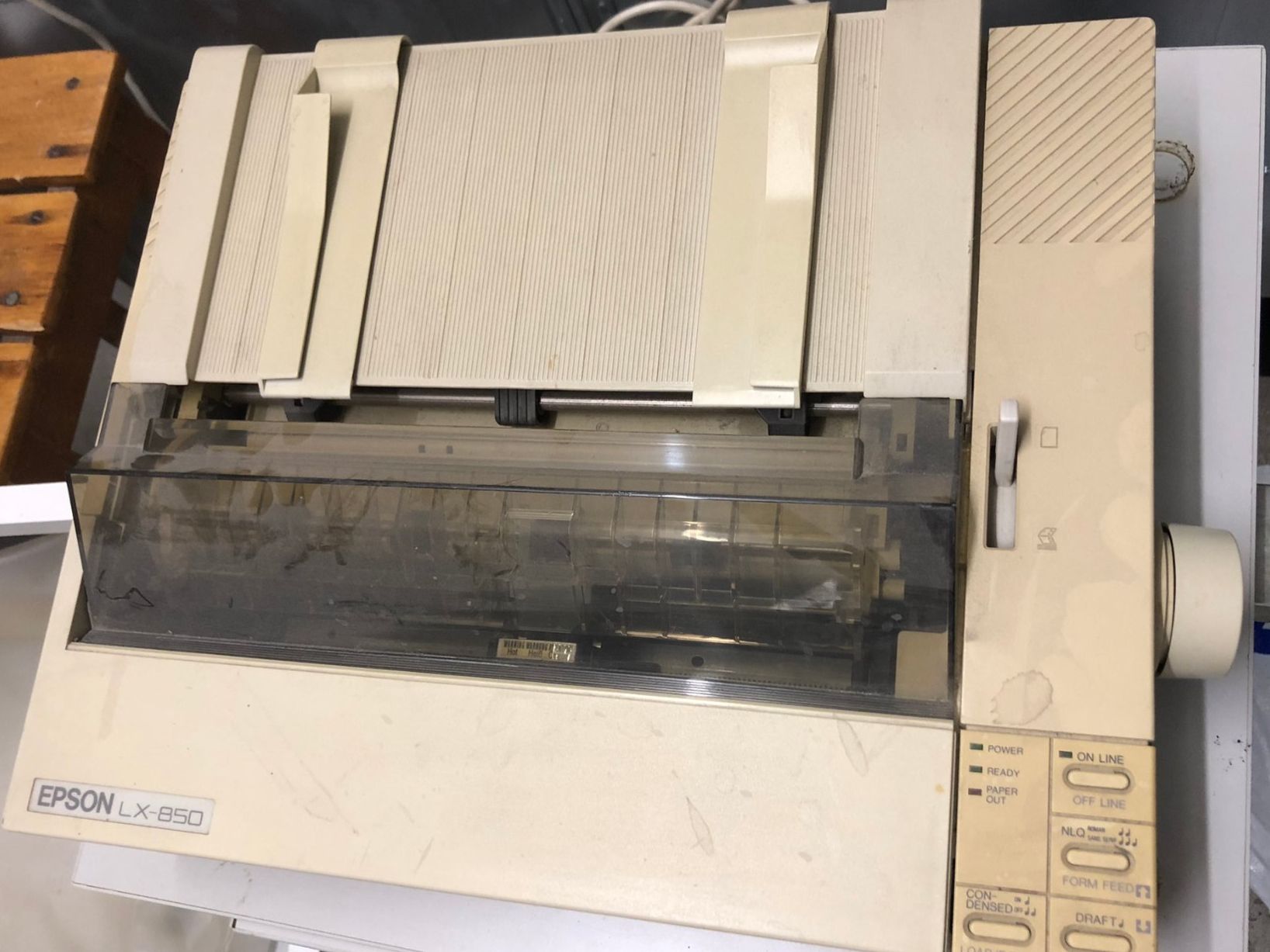 Epson Stampanti: Nadeldrucker Epson LX-850 – Difettoso da Hinterkappelen venduto da atomschnee