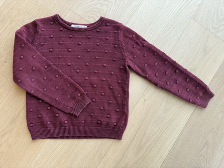 Süsser Mädchenpullover, Gr. 110/116