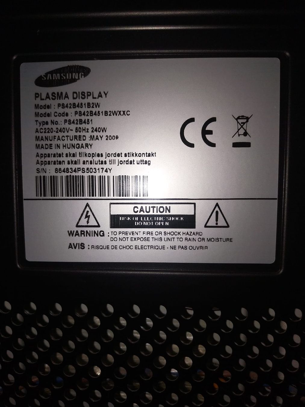 Samsung Fernseher: Samsung Fernseher – Gebraucht aus Dintikon von Devon34 6