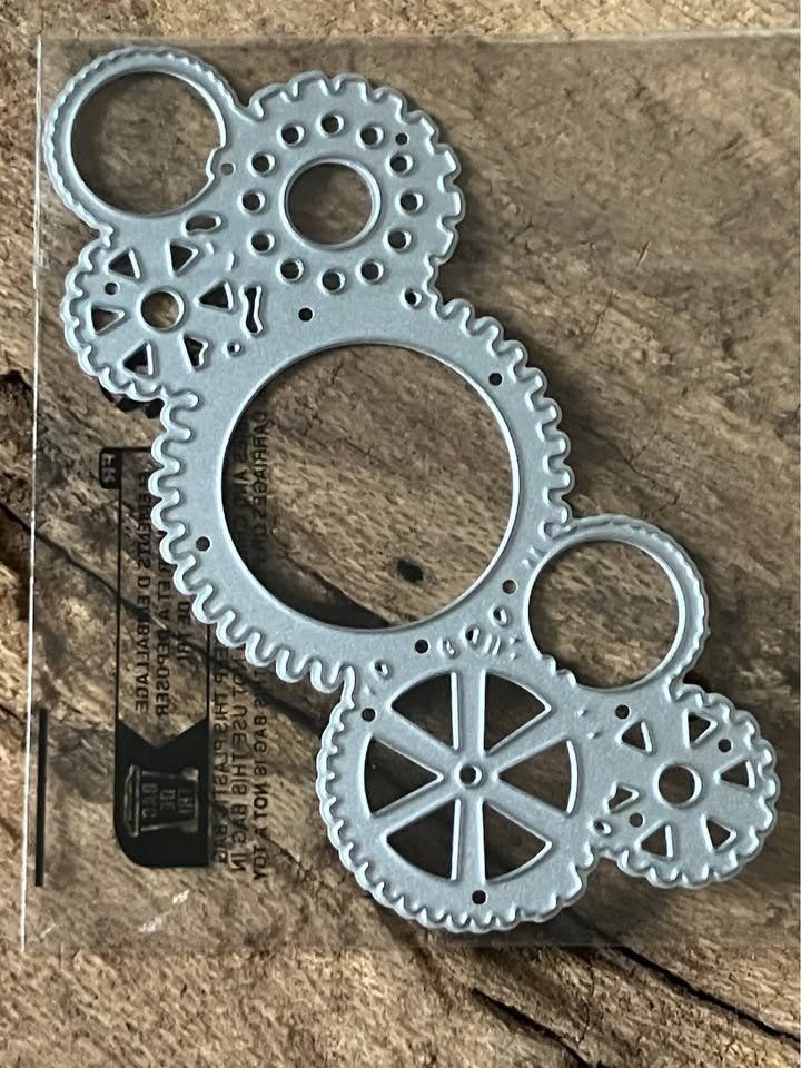Sciablone: Neue Stanzschablone Zahnräder / Steampunk – Nuovo e nell'imballaggio originale da Effretikon venduto da wenuss 1