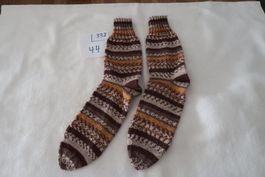 Handgestrickte Wollsocken Gr. 44  (338)