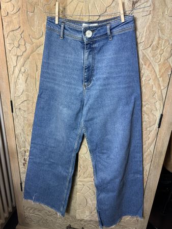 ZARA Jeans blau, The Marine Straight - 36 / S