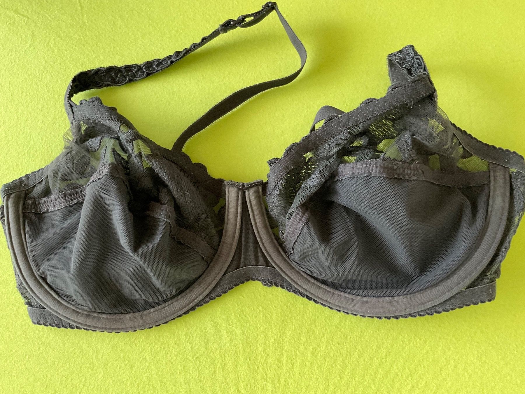 Marie Jo Sonstige Unterwäsche: Marie Jo Spitzen BH 70B anthrazit – Gebraucht aus Urdorf von alda02 3