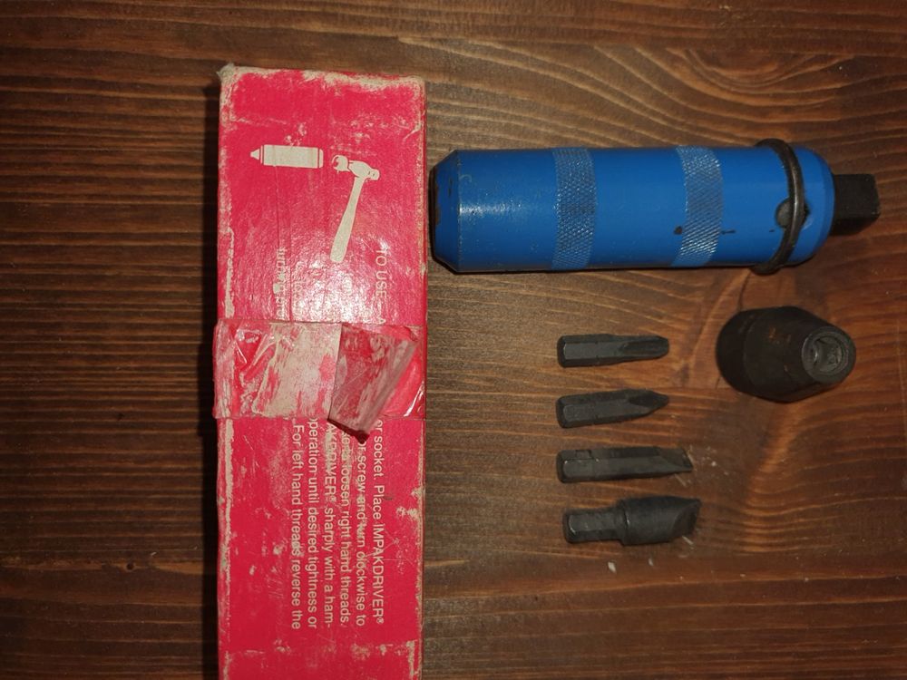 1x Schlagschraubendreher Set 7 Tlg Bit Schraubenlöser Schlagschrauber