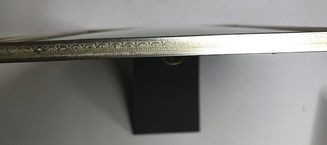 Bilderrahmen: Metallbilderrahmen mit gewölbten Glas versilbert – Gebraucht aus Zürich von gigimai67 2