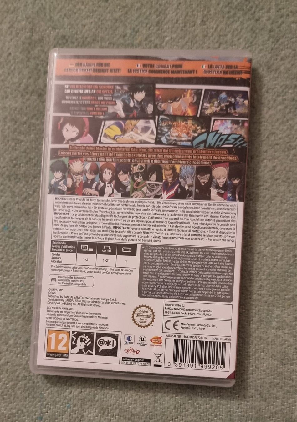 Bandai Spiele: My Hero One's Justice Video Game – Neu (gemäss Beschreibung) aus Rüti ZH von Elisa133 1