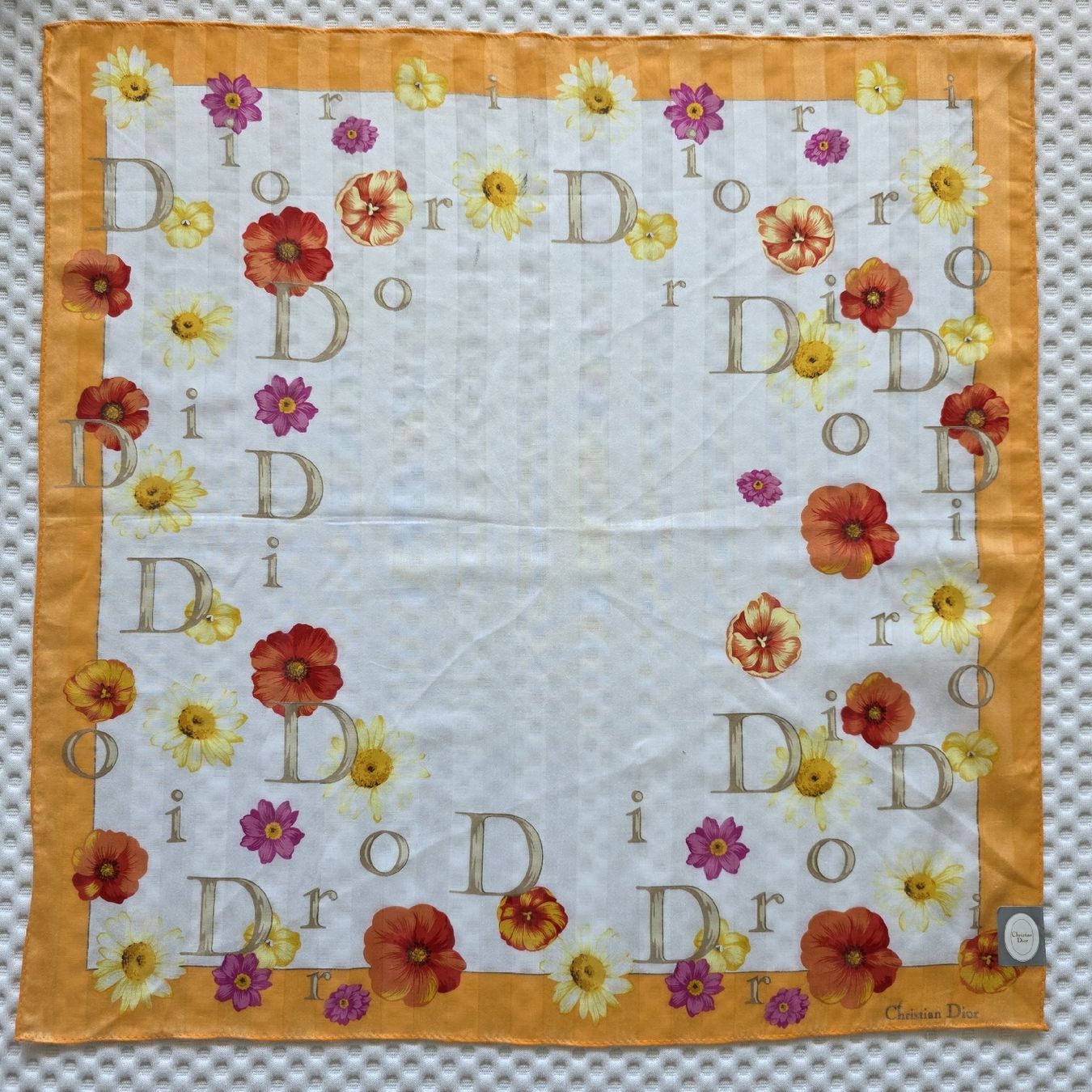 Dior Foulard & Sciarpe: Christian Dior Tuch,  48×48 cm – Nuovo e nell'imballaggio originale da Zürich venduto da LIMAR 1