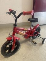 Bici Disney Cars bambini 12 con rotelle