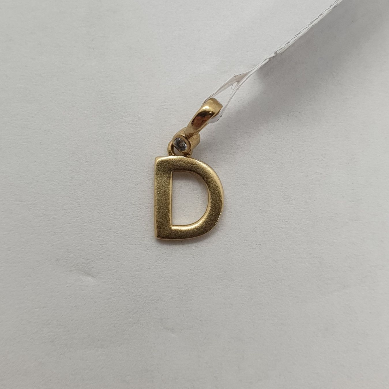 Anhänger: Echt 14K Gold - Buchstabe D Anhänger – Gebraucht aus Luzern von Luzern-Goldhaus