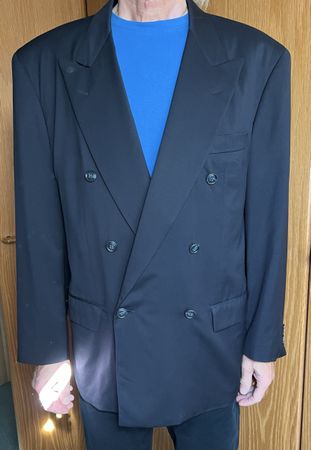 Herren Sakko Hugo Boss Lilienthal Grösse 50 Schwarz