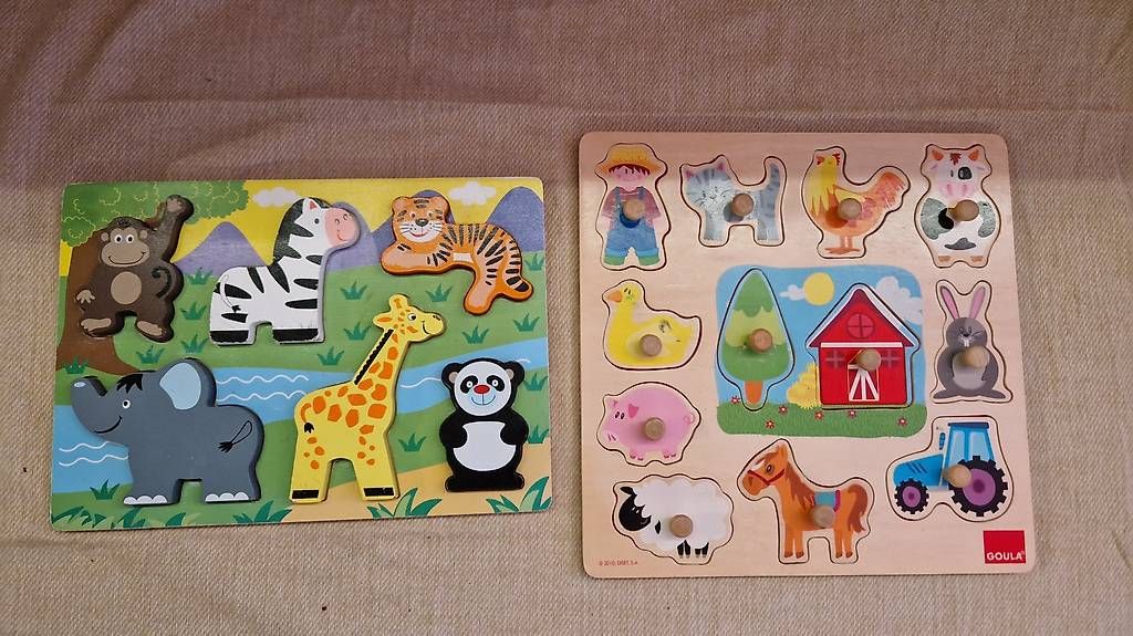 Puzzle: 2 Holz-Puzzle – Usato da Wolfhausen venduto da Santiago2017