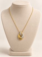 750 Gold Collier mit 050 ct Brillanten