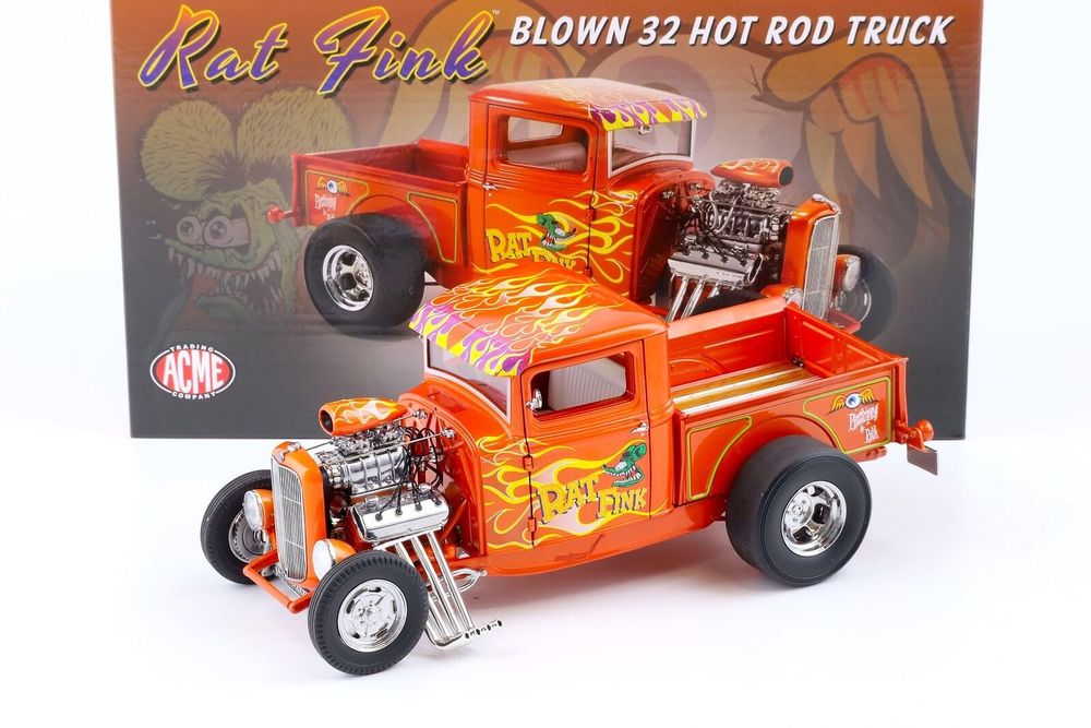 Set Di Ruote Hot Rod ACME 1:18 – Stile Fagiolo Renale – Modello A1805012W