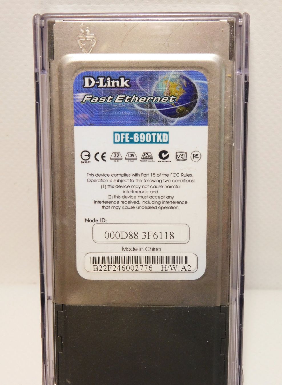 Dlink Unità & Adattatore: D-Link DFE-690TXD Fast Ethernet CardBus PC Card – Usato da Emmenbrücke venduto da Neverlaand-22 1